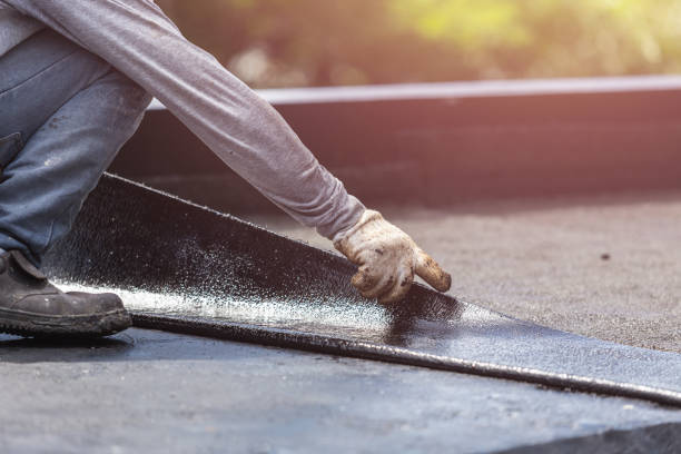 Professional Waterproofing technician working in Colwich, KS
